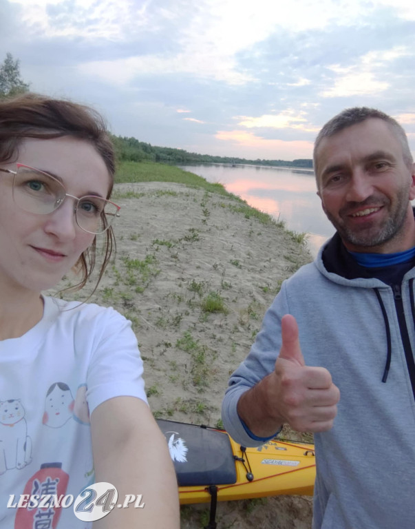 Kajakiem przez Polskę dla chorego Jasia