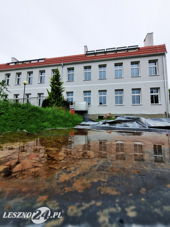 Przebudowa z rozbudową w Rydzynie jeszcze trwa