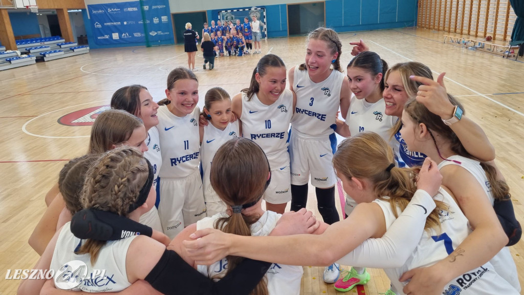 Młodziczki U12 Rycerzy Rydzyna ze złotem