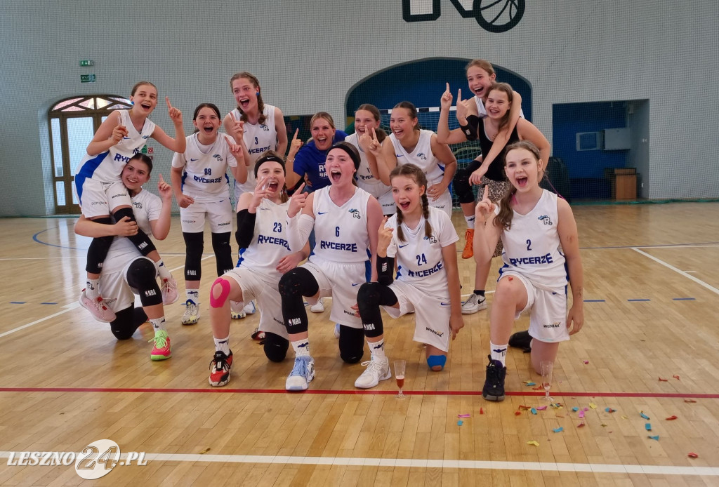 Młodziczki U12 Rycerzy Rydzyna ze złotem