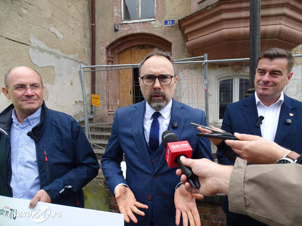 Remont  kamienicy przy ul. Królowej Jadwigi 23