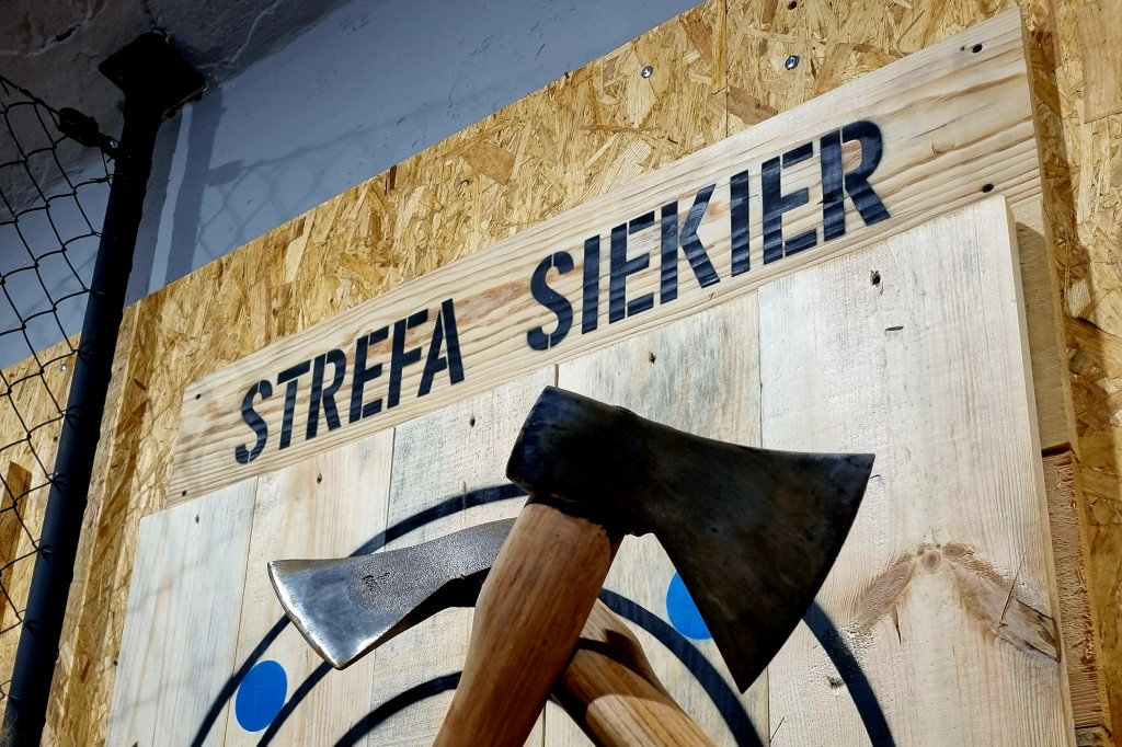 Strefa Siekier w Lesznie przy ul. Tama Kolejowa 5A