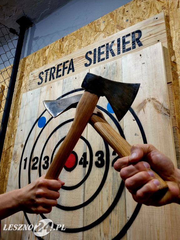 Strefa Siekier w Lesznie przy ul. Tama Kolejowa 5A