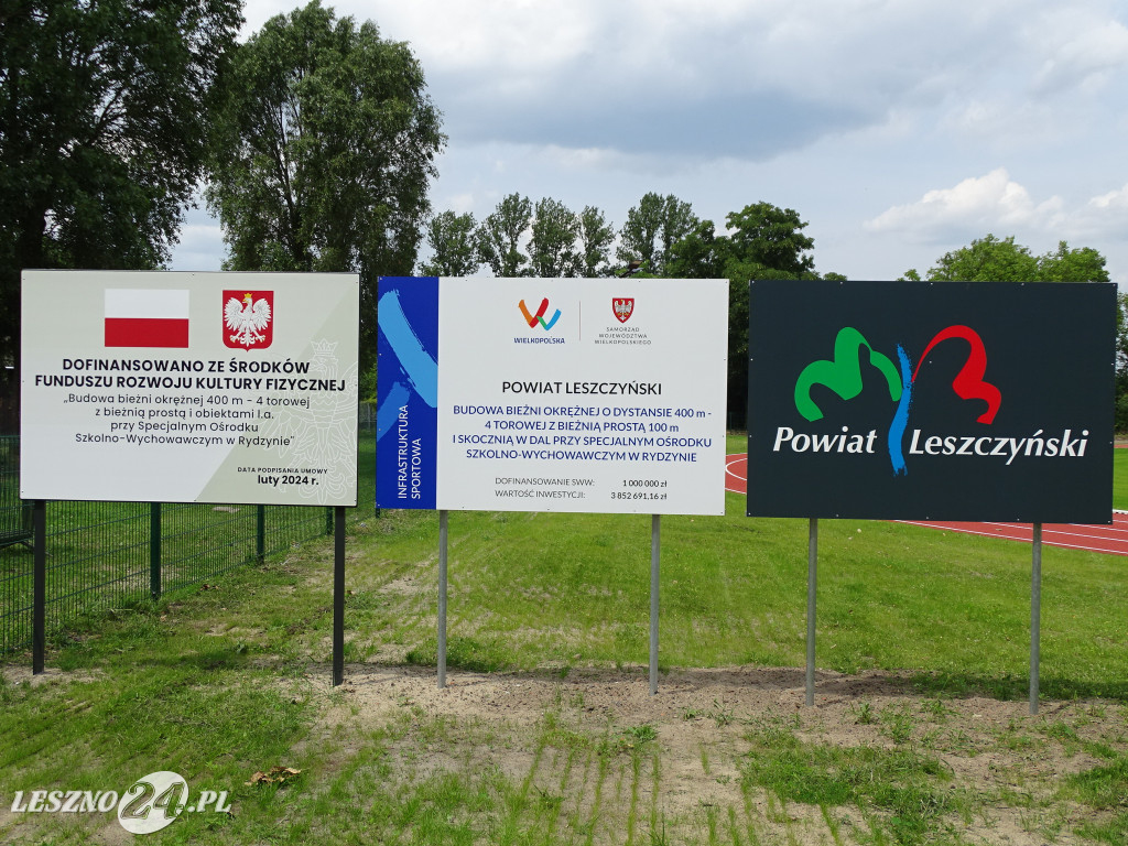 Nowa bieżnia w Rydzynie
