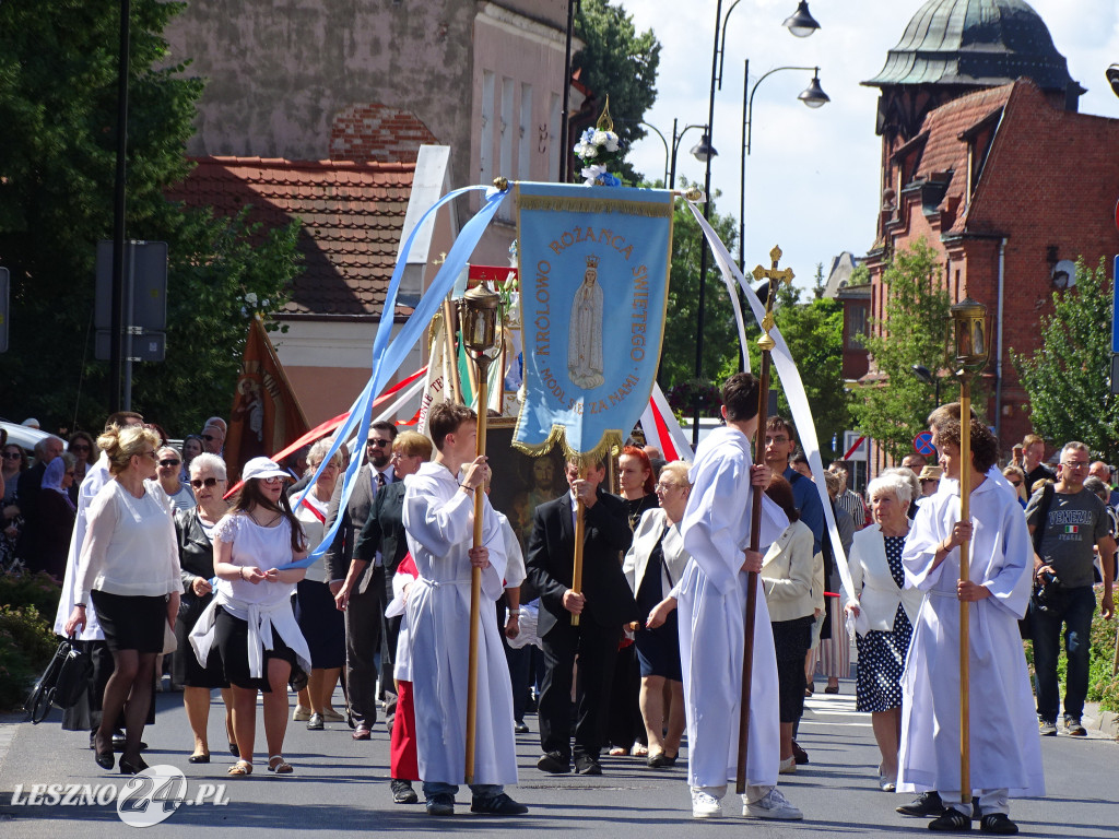 Procesja Bożego Ciała w Lesznie, 2025