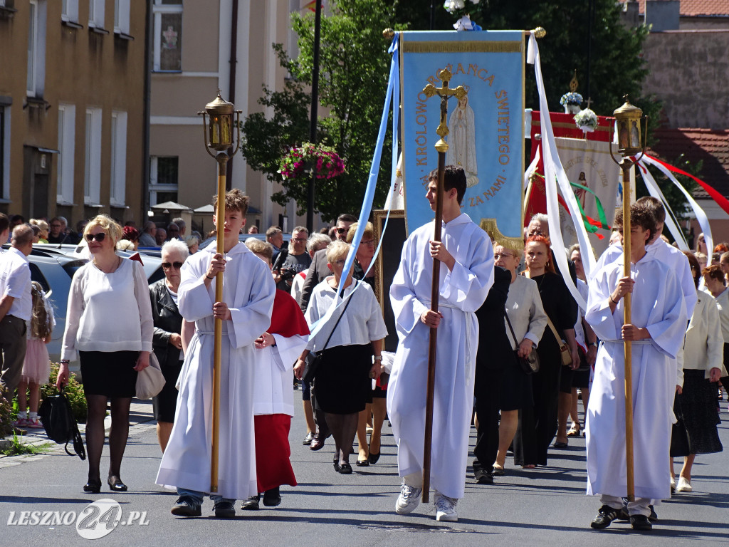 Procesja Bożego Ciała w Lesznie, 2025