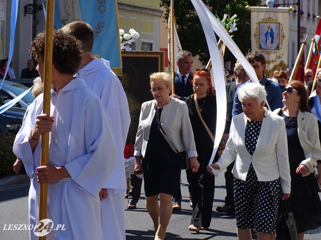 Procesja Bożego Ciała w Lesznie, 2025