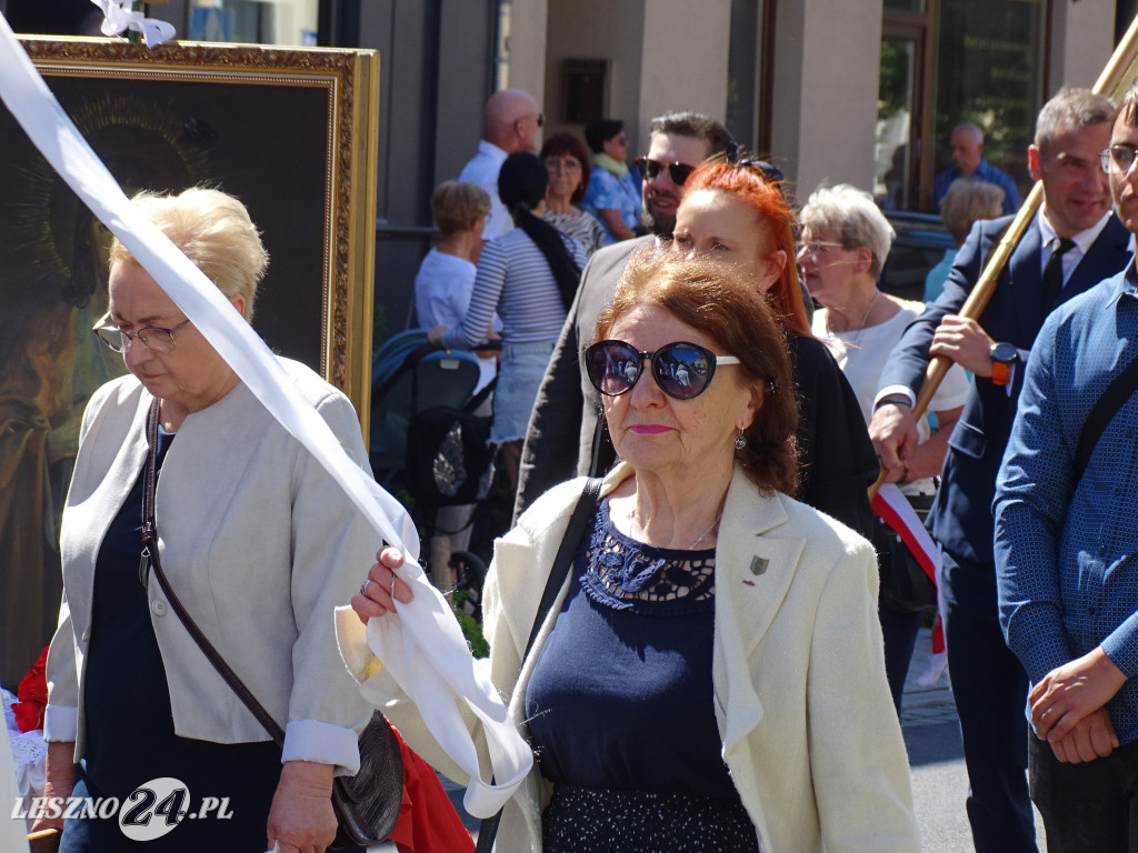 Procesja Bożego Ciała w Lesznie, 2025