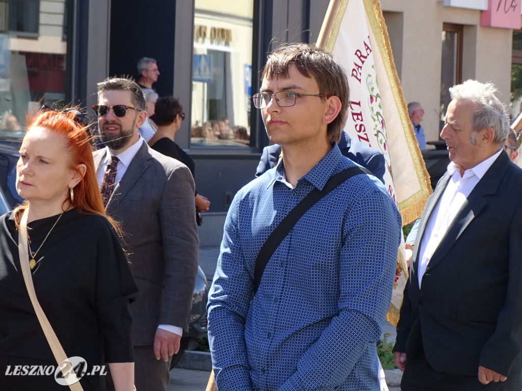 Procesja Bożego Ciała w Lesznie, 2025