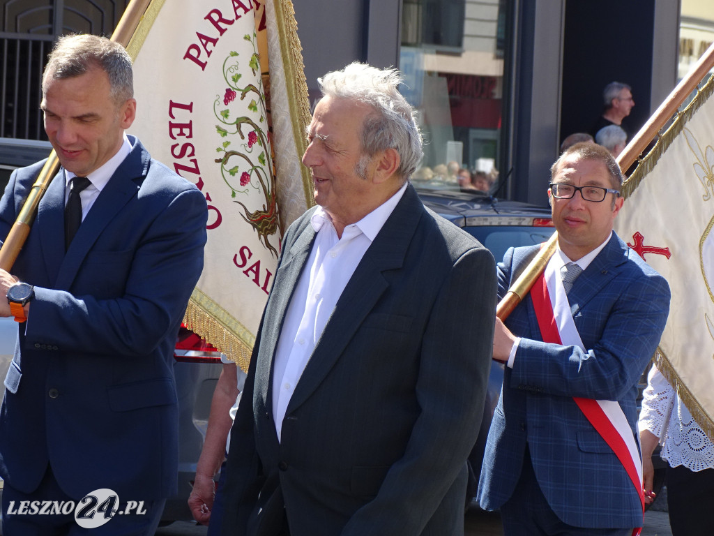 Procesja Bożego Ciała w Lesznie, 2025