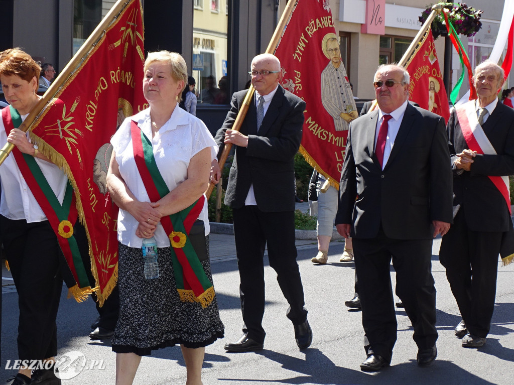 Procesja Bożego Ciała w Lesznie, 2025