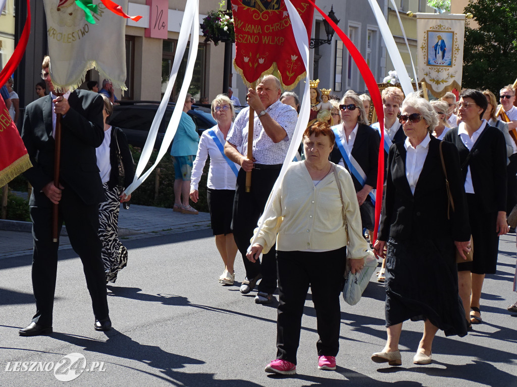 Procesja Bożego Ciała w Lesznie, 2025
