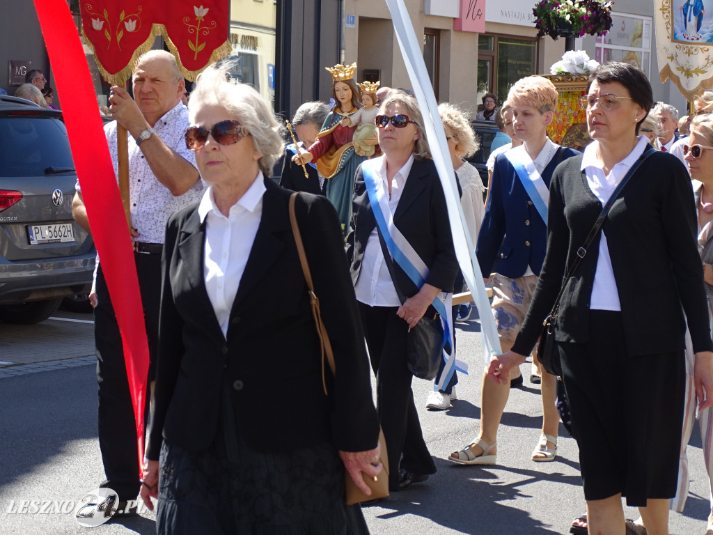 Procesja Bożego Ciała w Lesznie, 2025