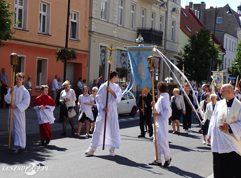 Procesja Bożego Ciała w Lesznie, 2025