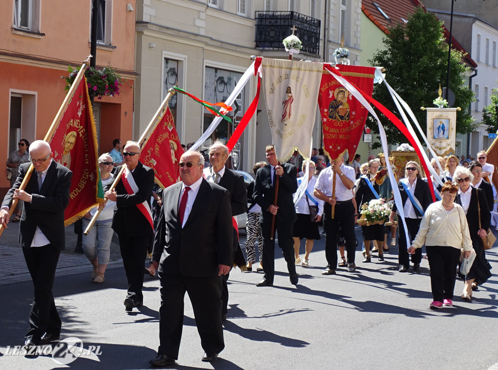 Procesja Bożego Ciała w Lesznie, 2025