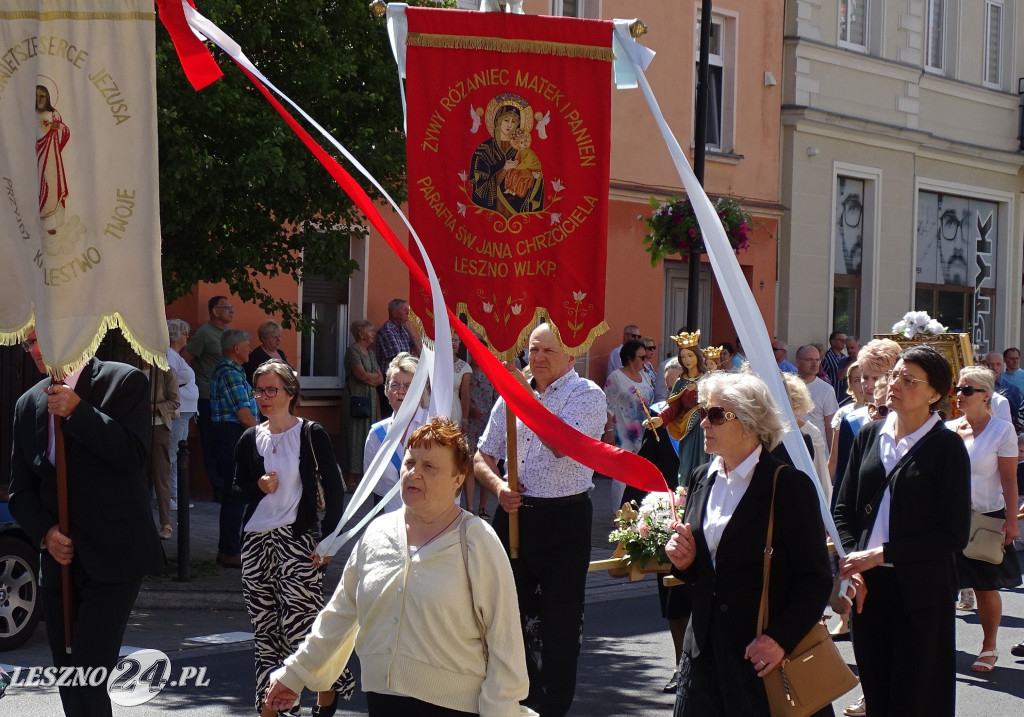 Procesja Bożego Ciała w Lesznie, 2025