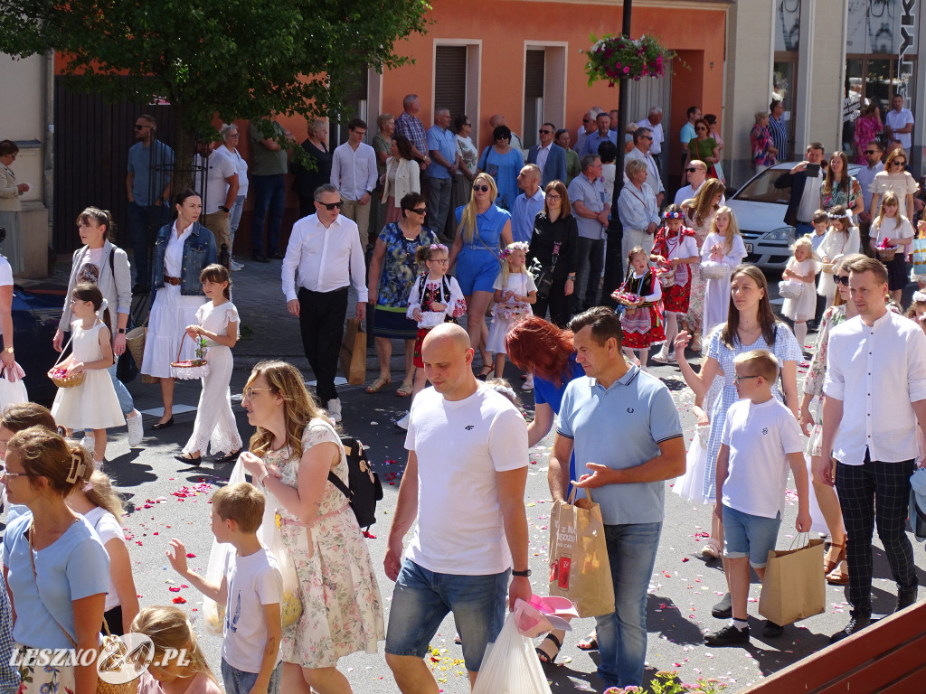 Procesja Bożego Ciała w Lesznie, 2025
