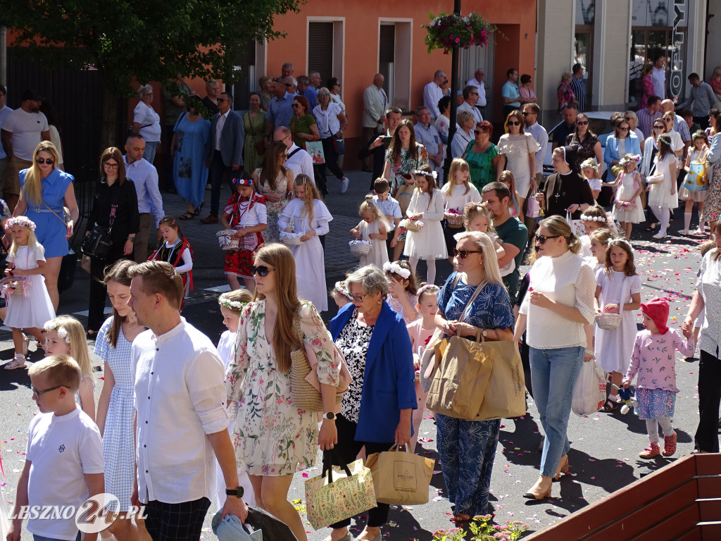 Procesja Bożego Ciała w Lesznie, 2025