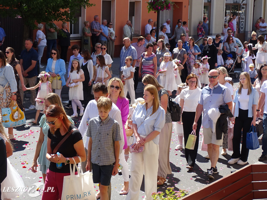 Procesja Bożego Ciała w Lesznie, 2025