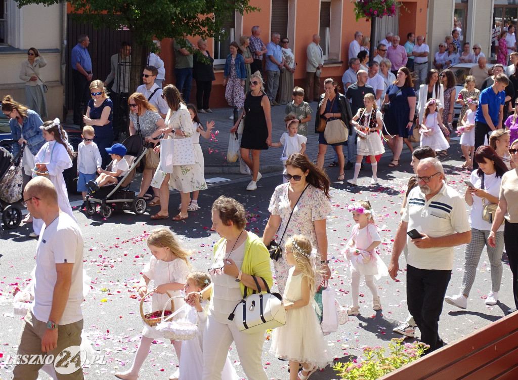 Procesja Bożego Ciała w Lesznie, 2025