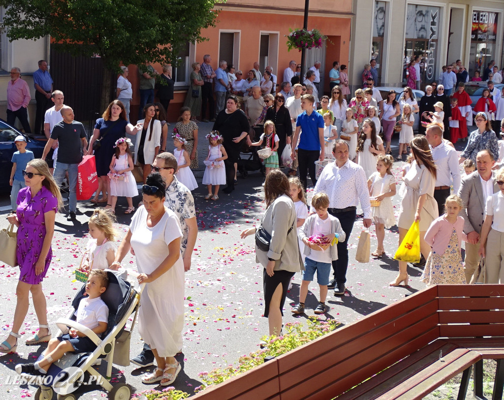 Procesja Bożego Ciała w Lesznie, 2025
