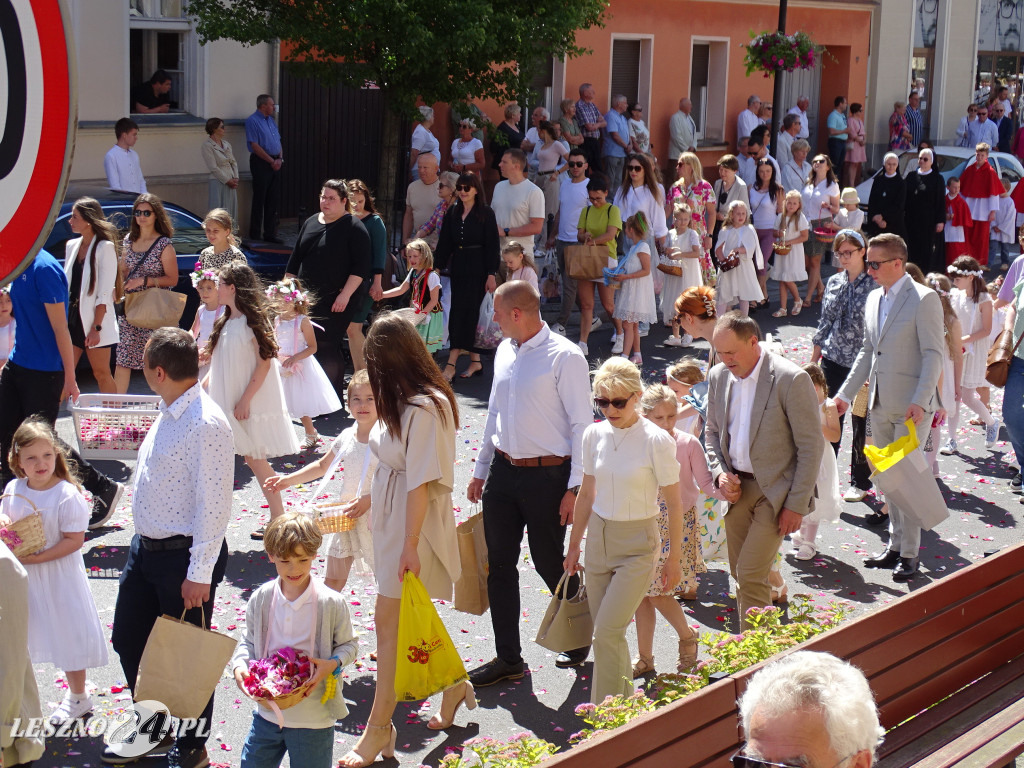 Procesja Bożego Ciała w Lesznie, 2025