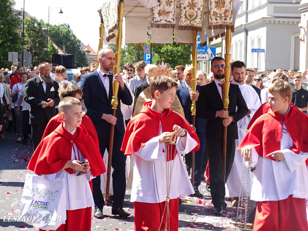 Procesja Bożego Ciała w Lesznie, 2025