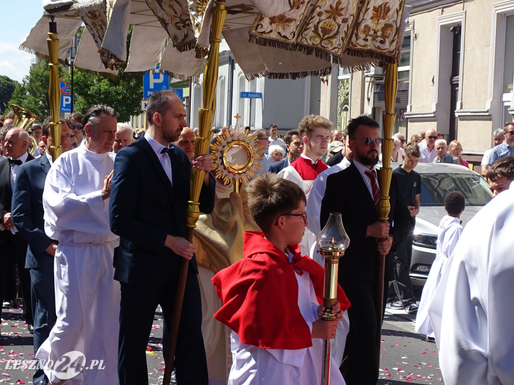 Procesja Bożego Ciała w Lesznie, 2025