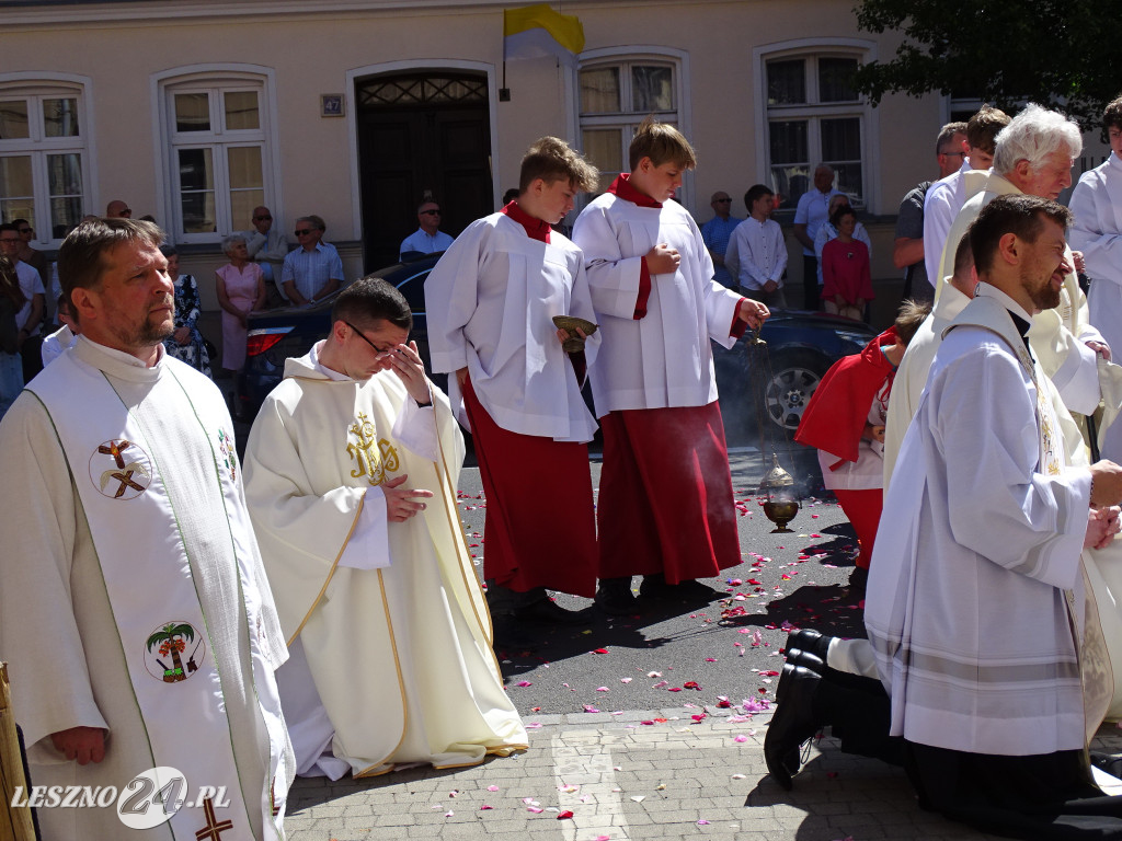 Procesja Bożego Ciała w Lesznie, 2025