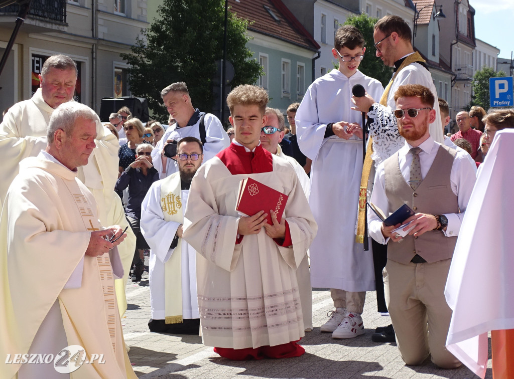 Procesja Bożego Ciała w Lesznie, 2025