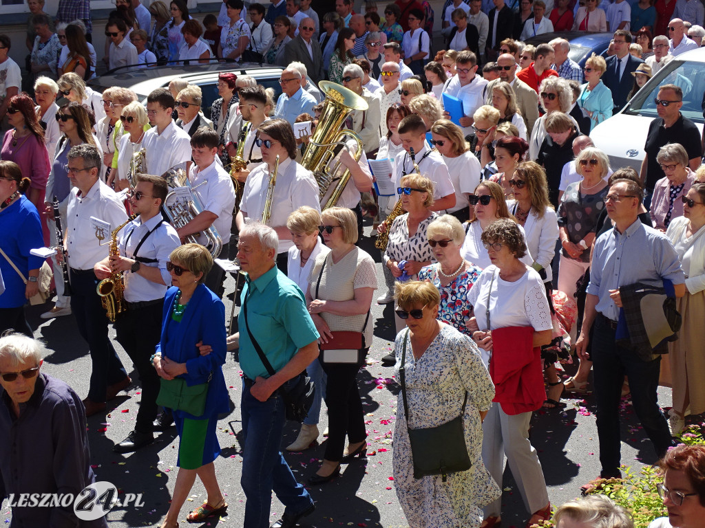 Procesja Bożego Ciała w Lesznie, 2025