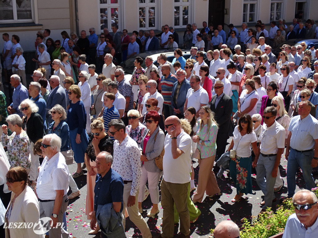 Procesja Bożego Ciała w Lesznie, 2025