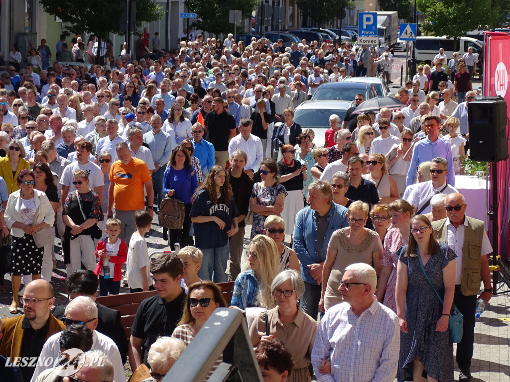 Procesja Bożego Ciała w Lesznie, 2025