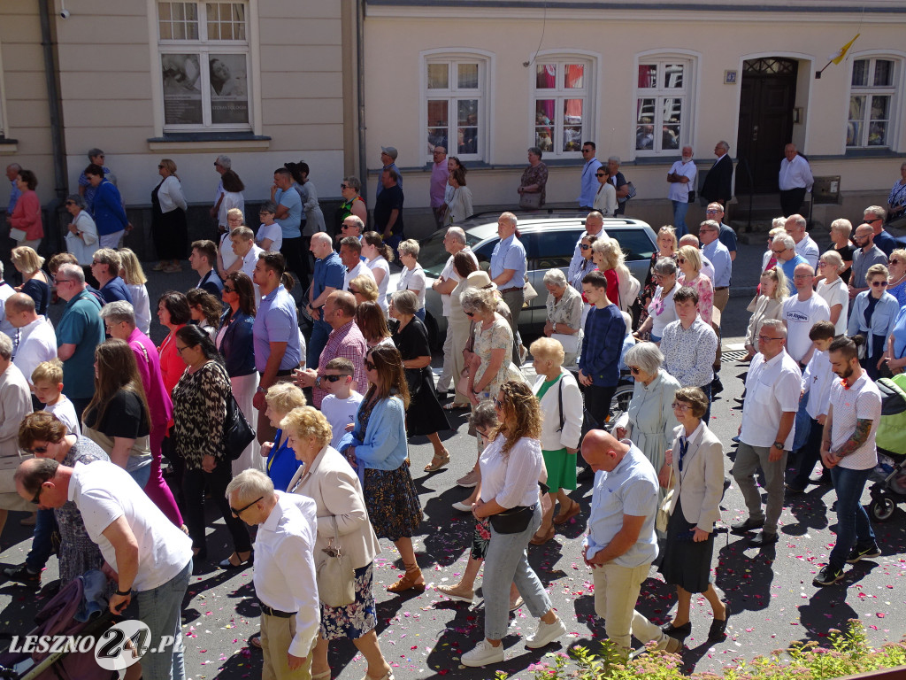 Procesja Bożego Ciała w Lesznie, 2025