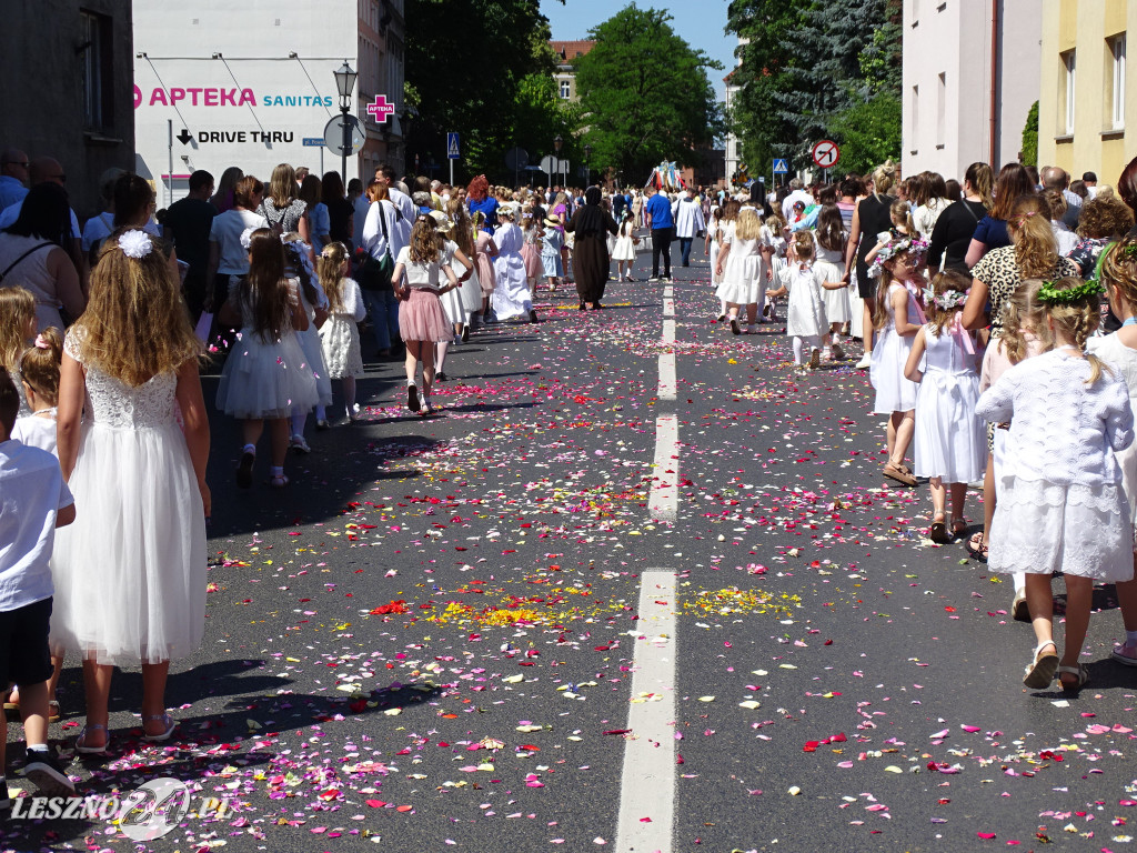 Procesja Bożego Ciała w Lesznie, 2025