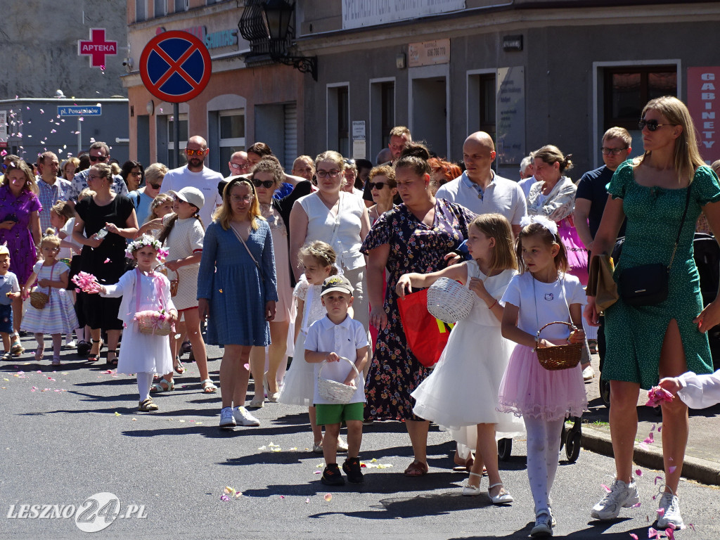 Procesja Bożego Ciała w Lesznie, 2025