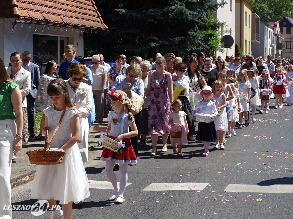 Procesja Bożego Ciała w Lesznie, 2025