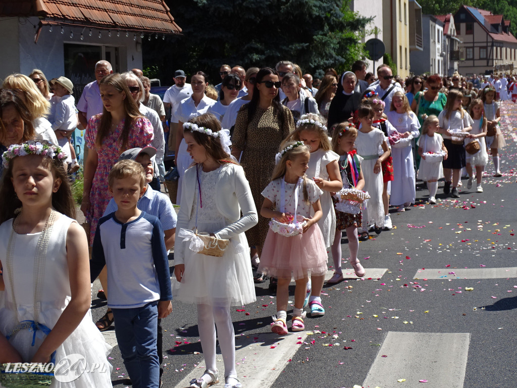 Procesja Bożego Ciała w Lesznie, 2025