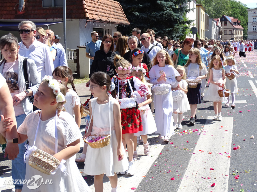 Procesja Bożego Ciała w Lesznie, 2025
