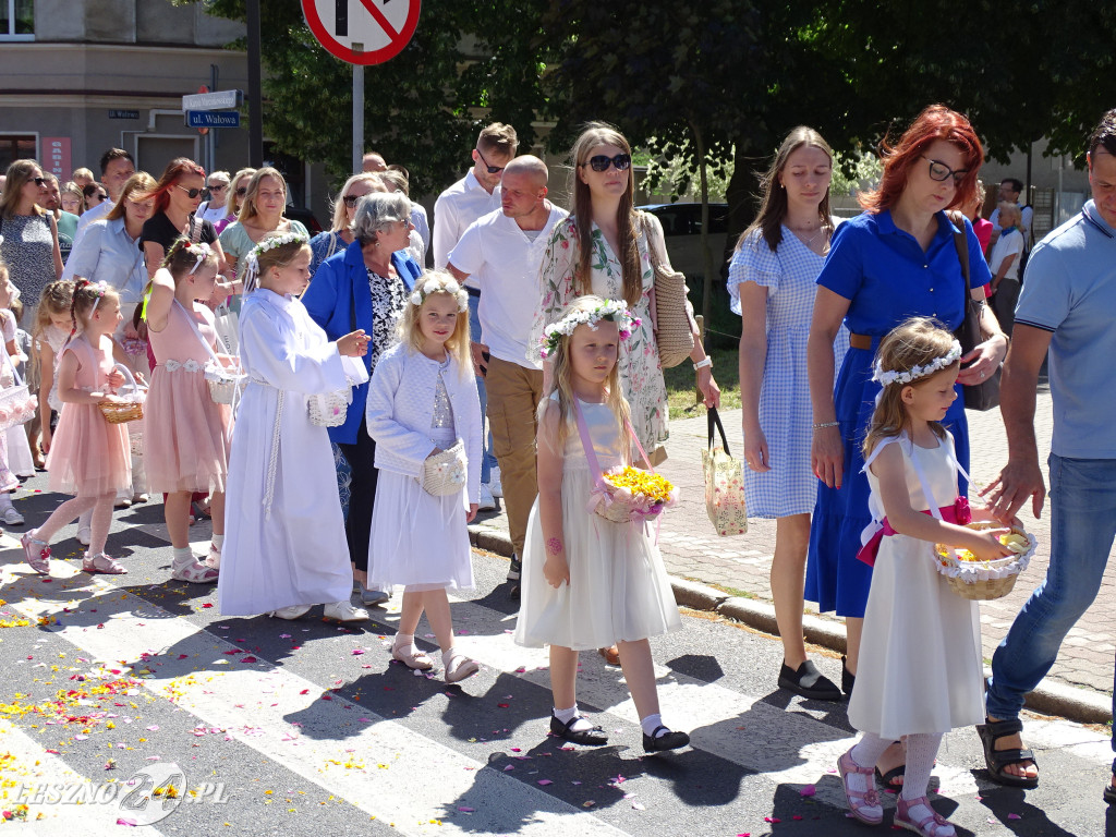 Procesja Bożego Ciała w Lesznie, 2025