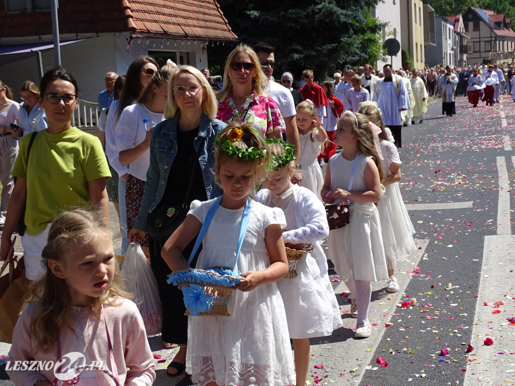 Procesja Bożego Ciała w Lesznie, 2025