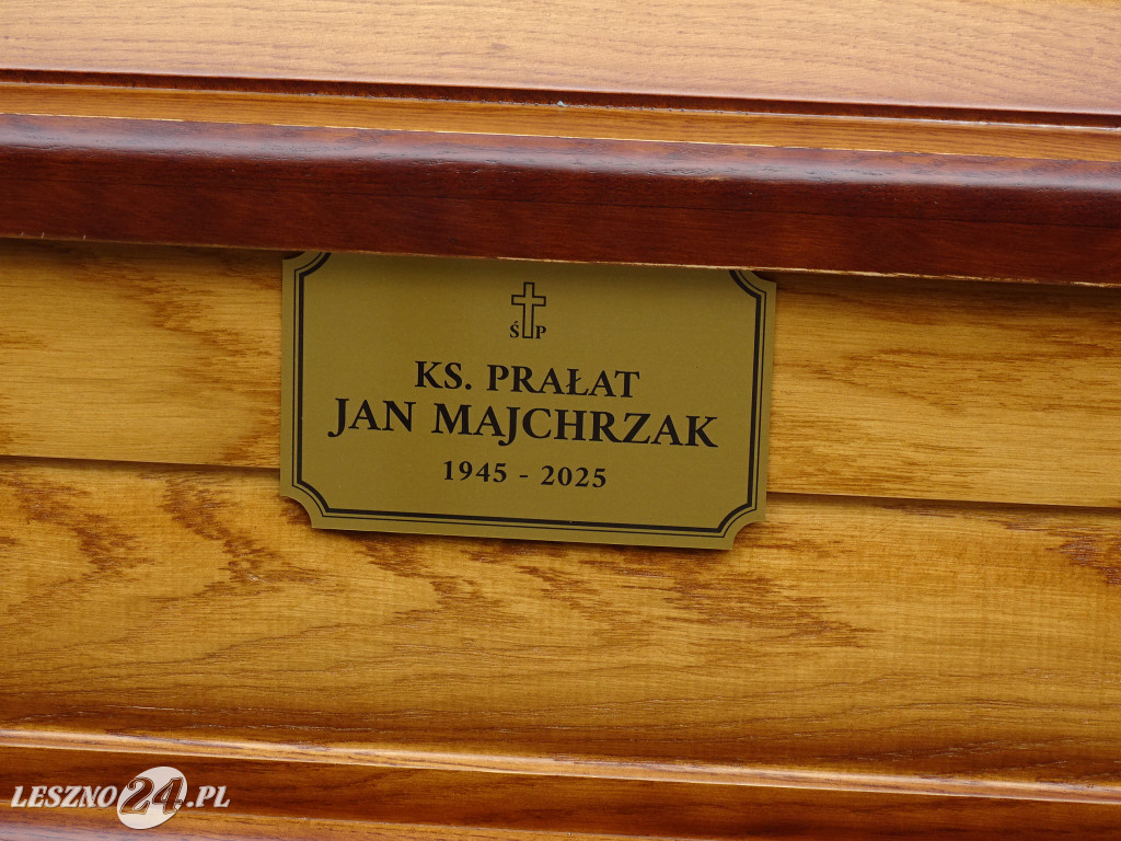 Ostatnie pożegnanie ks. Jana Majchrzaka