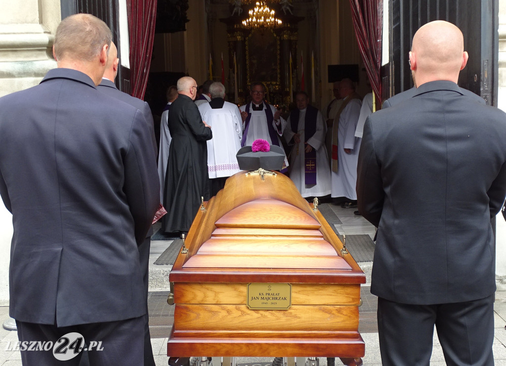 Ostatnie pożegnanie ks. Jana Majchrzaka