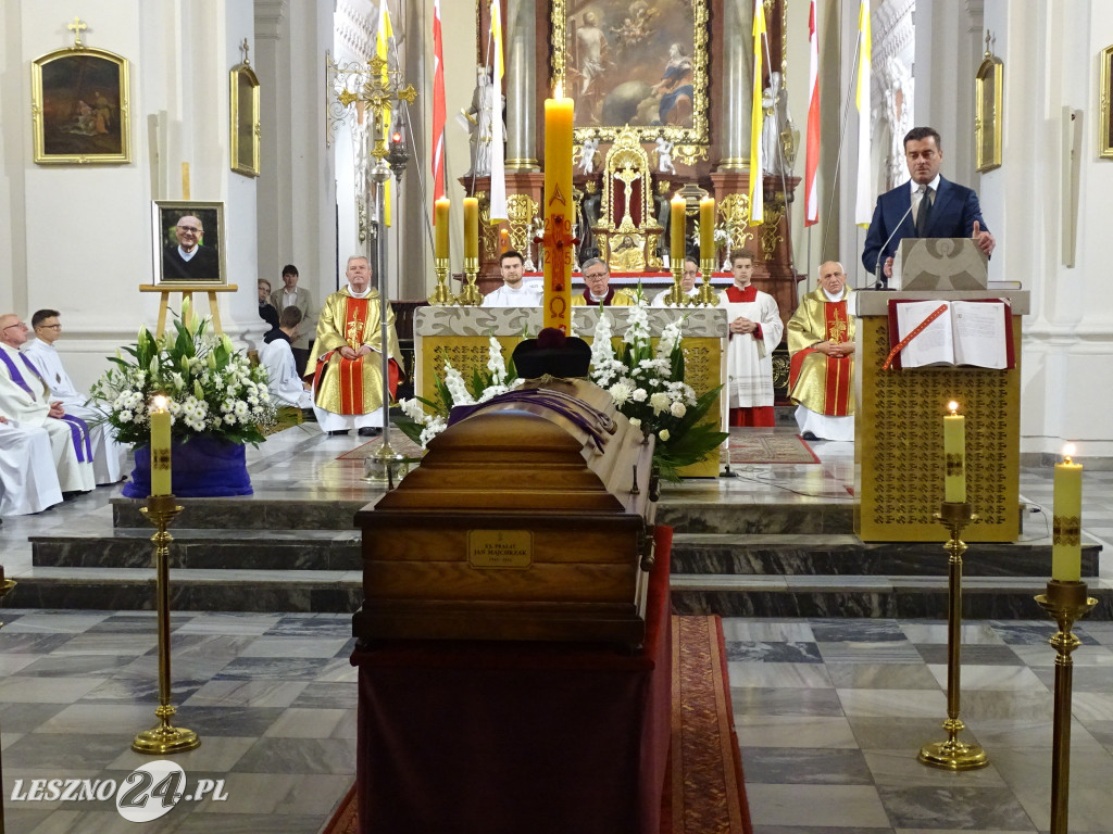 Ostatnie pożegnanie ks. Jana Majchrzaka