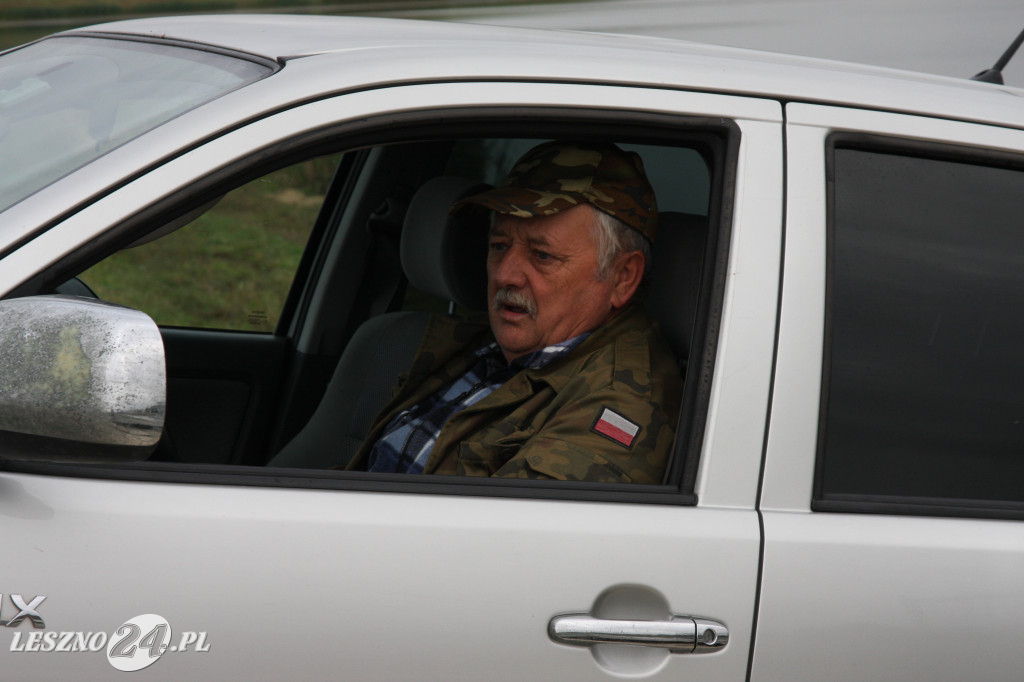 Odłowy ryb ze zbiornika w Rydzynie