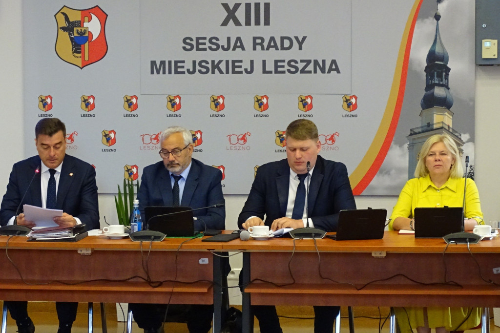 Sesja absolutoryjna Rady Miejskiej Leszna