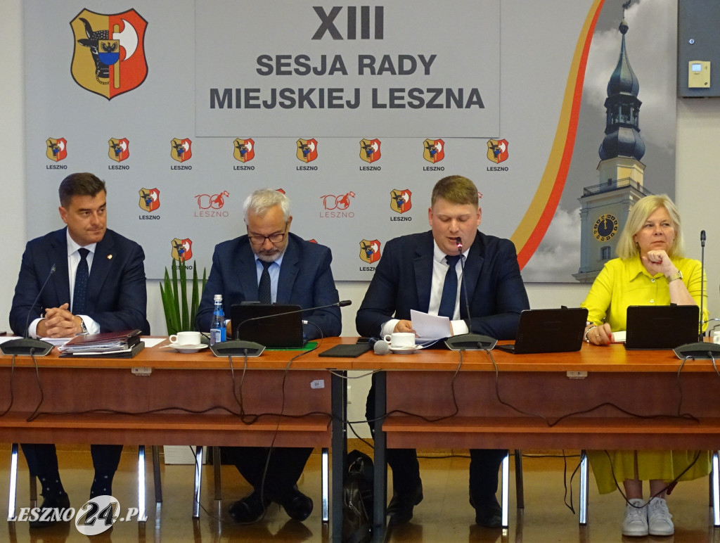 Sesja absolutoryjna Rady Miejskiej Leszna
