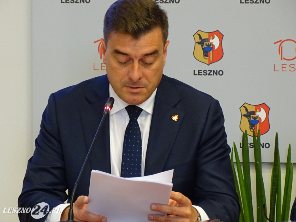 Sesja absolutoryjna Rady Miejskiej Leszna