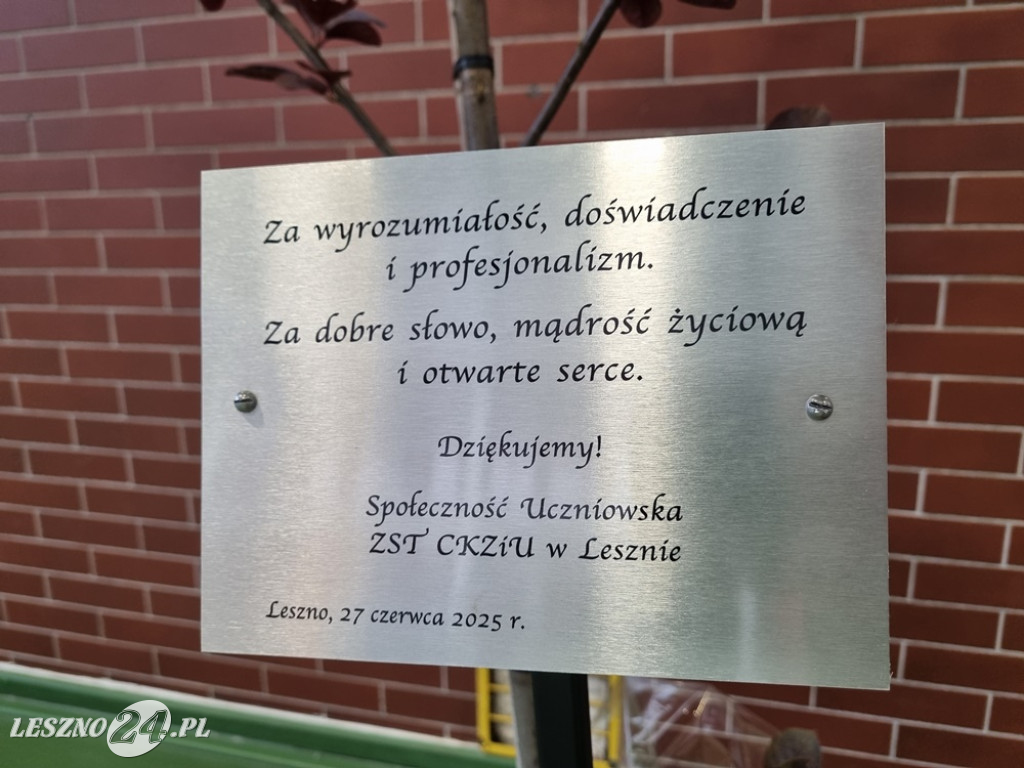 Pożegnanie dyrektor Renaty Perek, dyrektor ZST-CKZiU
