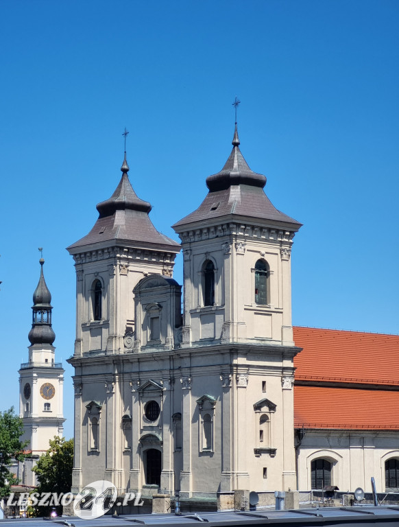 Taras widokowy biblioteki w Lesznie
